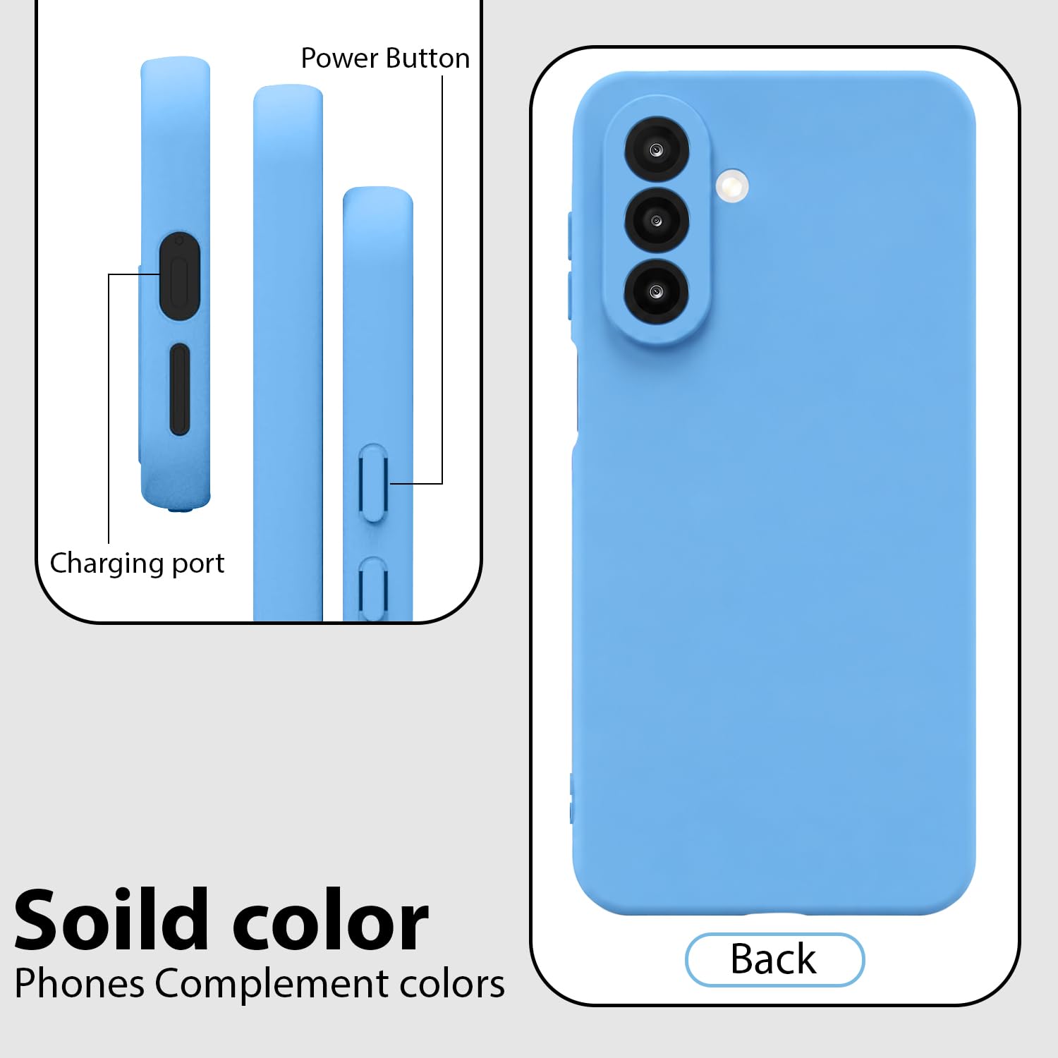 Samsung Galaxy M17 Case - Silicone Back Cover -6