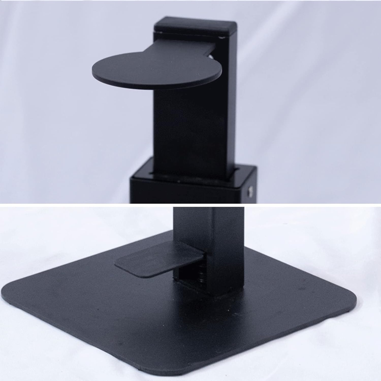 Hand Sanitizer Dispenser Stand, Black Freestanding Touchless Foot Pedal Activated Stand, Sanitizer Station for Home, Hotels, Commercial
