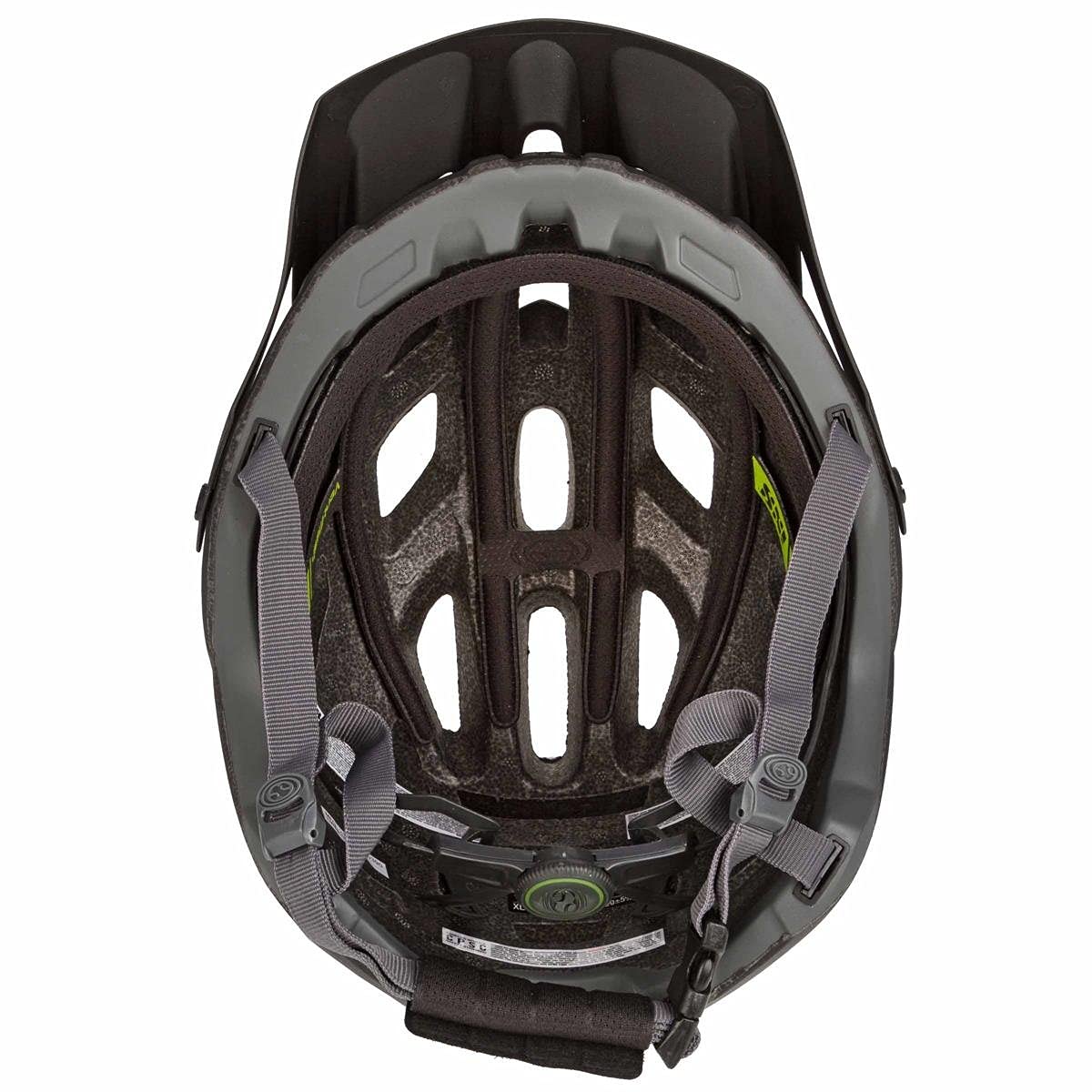 IXS Mixte Evo Casque VTT Trail all Mountain, Noir, SM (54-58cm) EU
