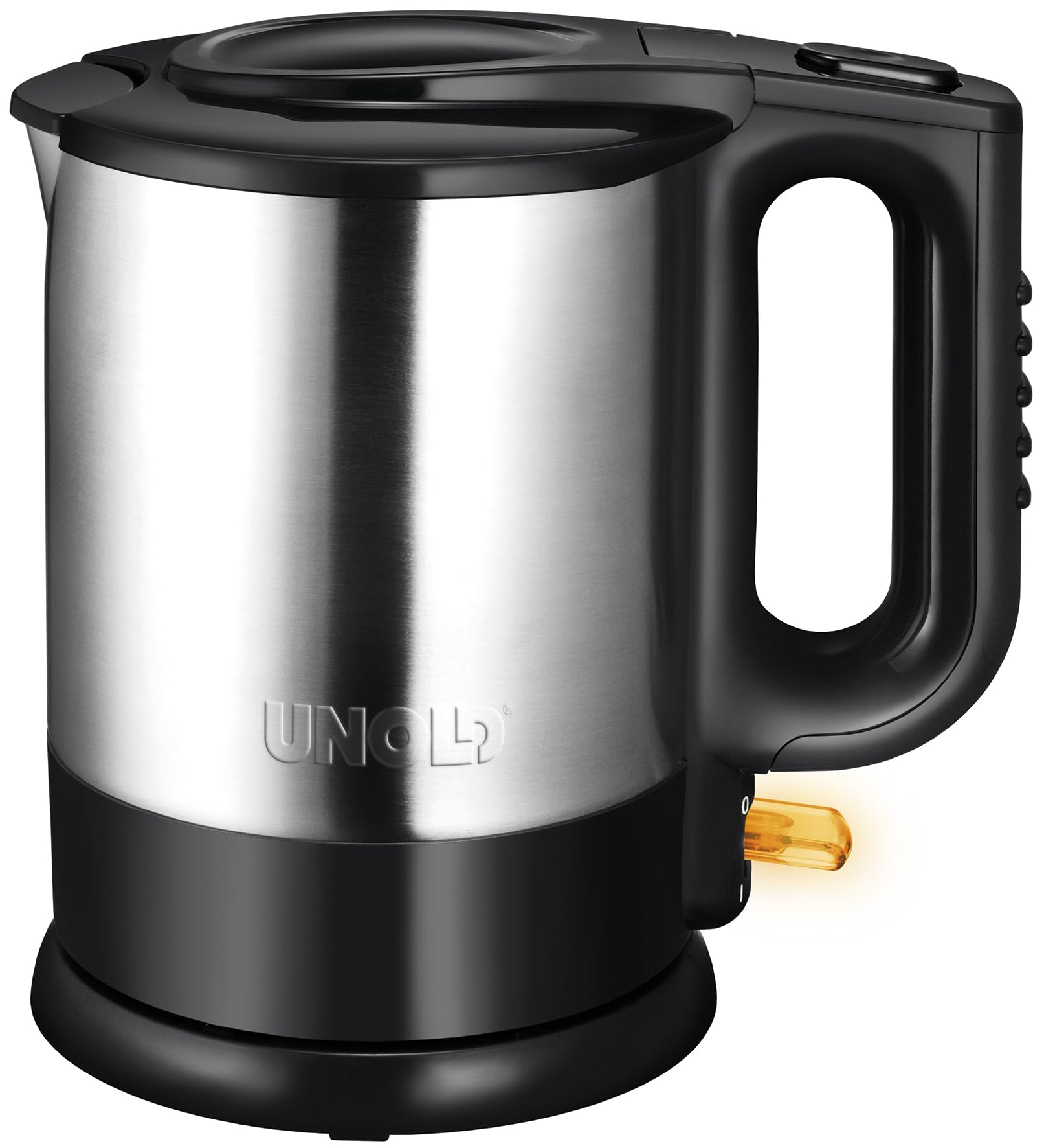 Bouilloire en acier inoxydable Unold 18015 au design noir élégant
