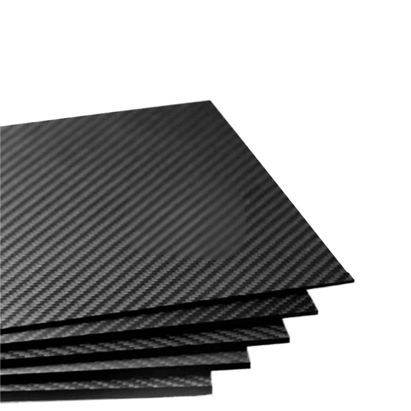 0.2-10.0MM 200x400mm Carbon Fiber Plate Panel Sheet for RC Airplane Drone Parts Customized CNC Machining Glossy Twill Matte 3k Carbon Fiber(4.0mm Glossy Plain)