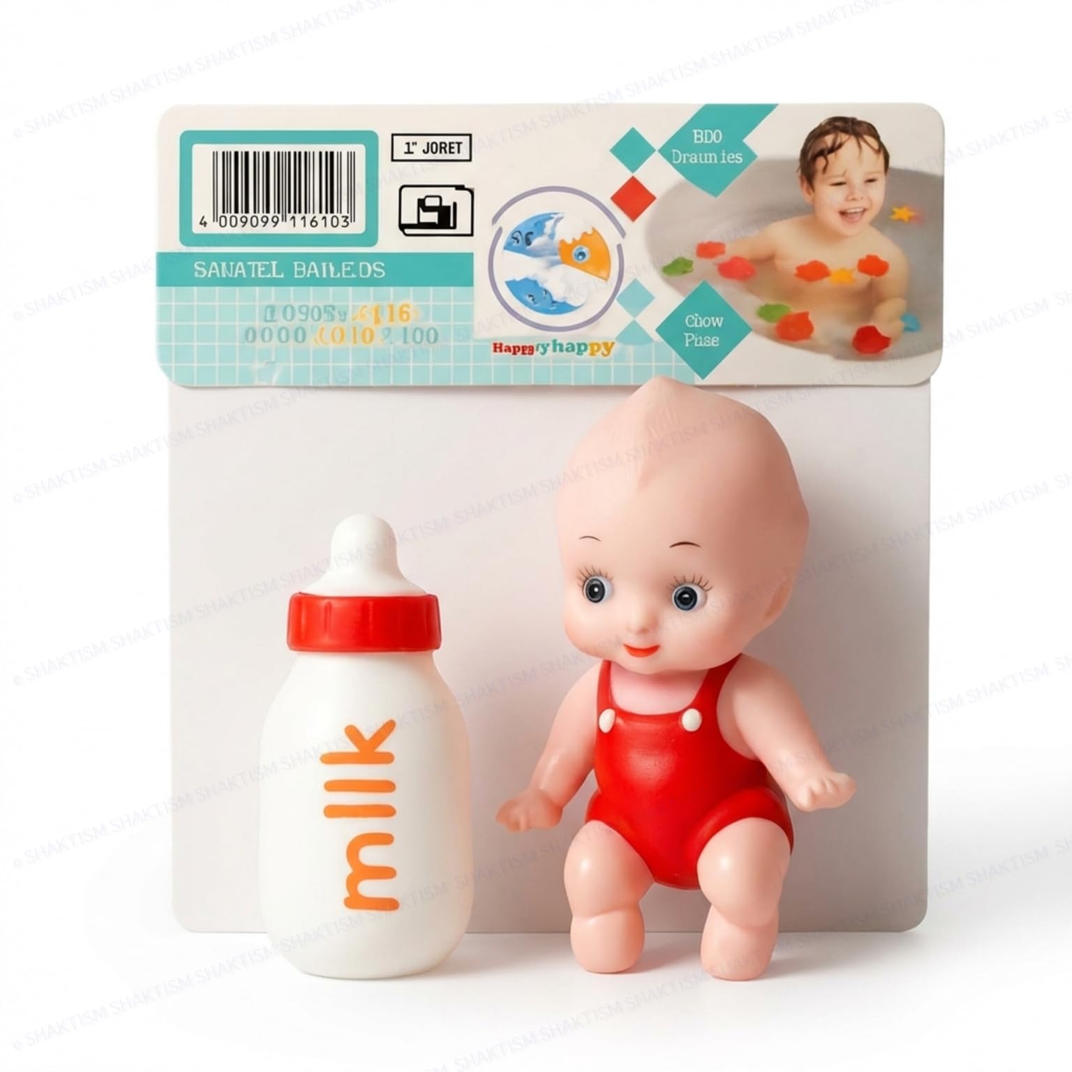Baby with Milk Bottle Toys Yellow Rubber Baby with Milk Bottle, Squeaky Floating Set for Babies & Toddlers, BPA-Free, 3 Months+ (Baby Milk Bottle)-picture-12