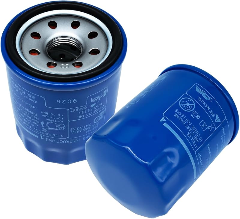 Filtro de óleo HTYPX 15400-PLM-A02 para motores Honda GX/GXV – Pacote com 2 unidades