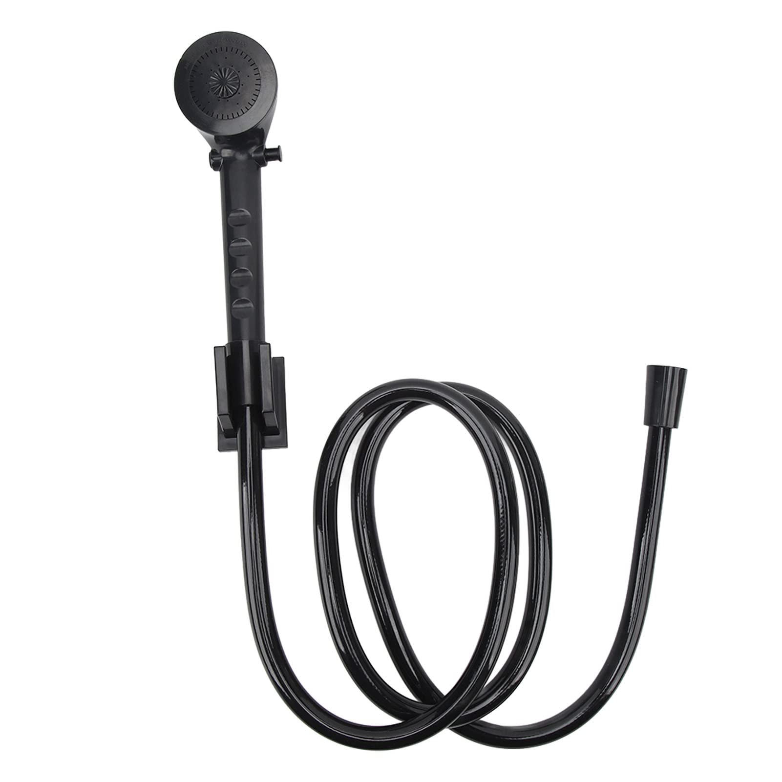 Set Doccia Portatile da 1,5 M, Soffione Doccia a 3 Posizioni per Camper, Camper, Camper, Camper, Barca(Nero)
