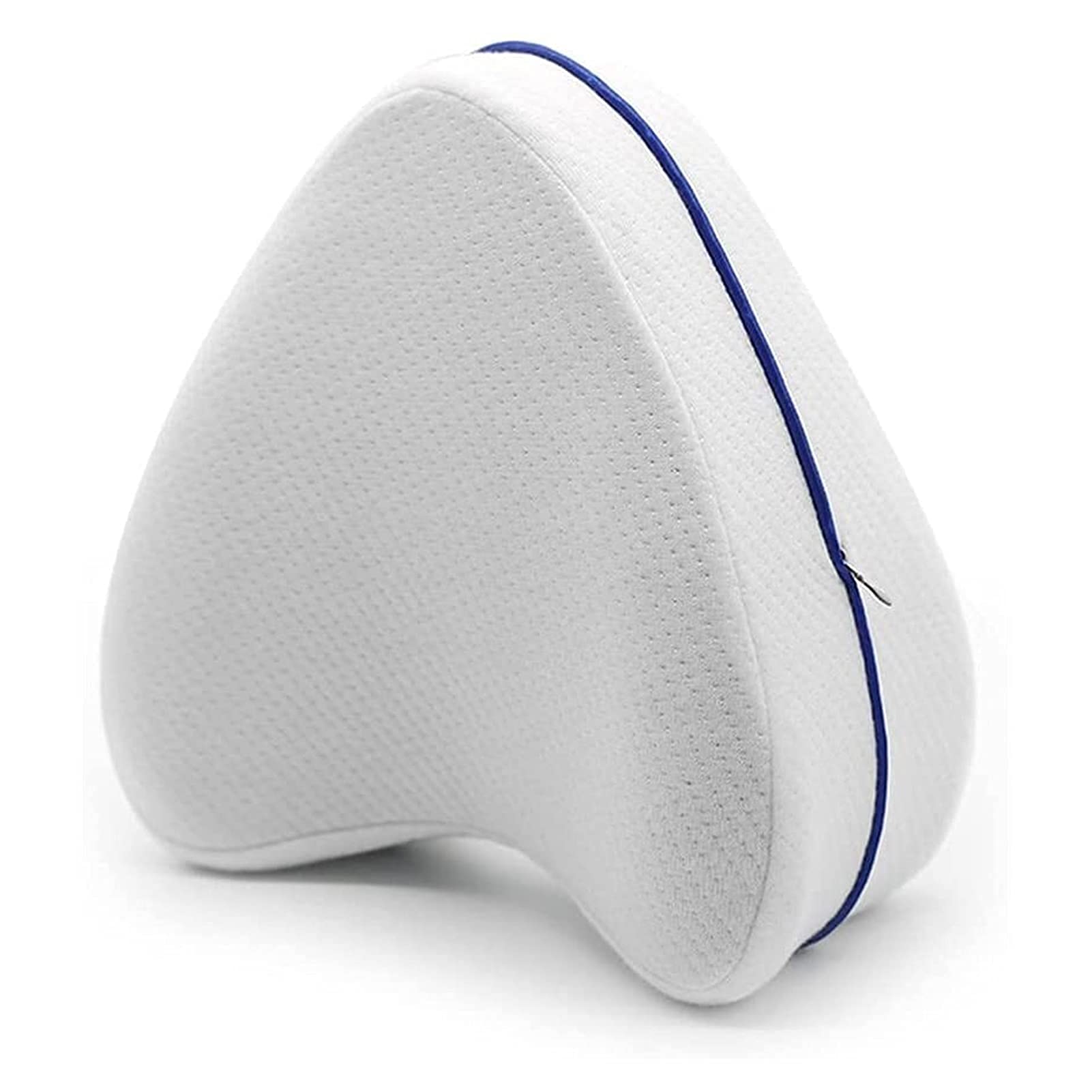 Knee Pillows Leg Pillow Heart-Shaped Couple Pillow White Contour Memory Foam Cushion Knee Support Pillows Pregnancy Leg Positioner Pillows For Sleeping On Side