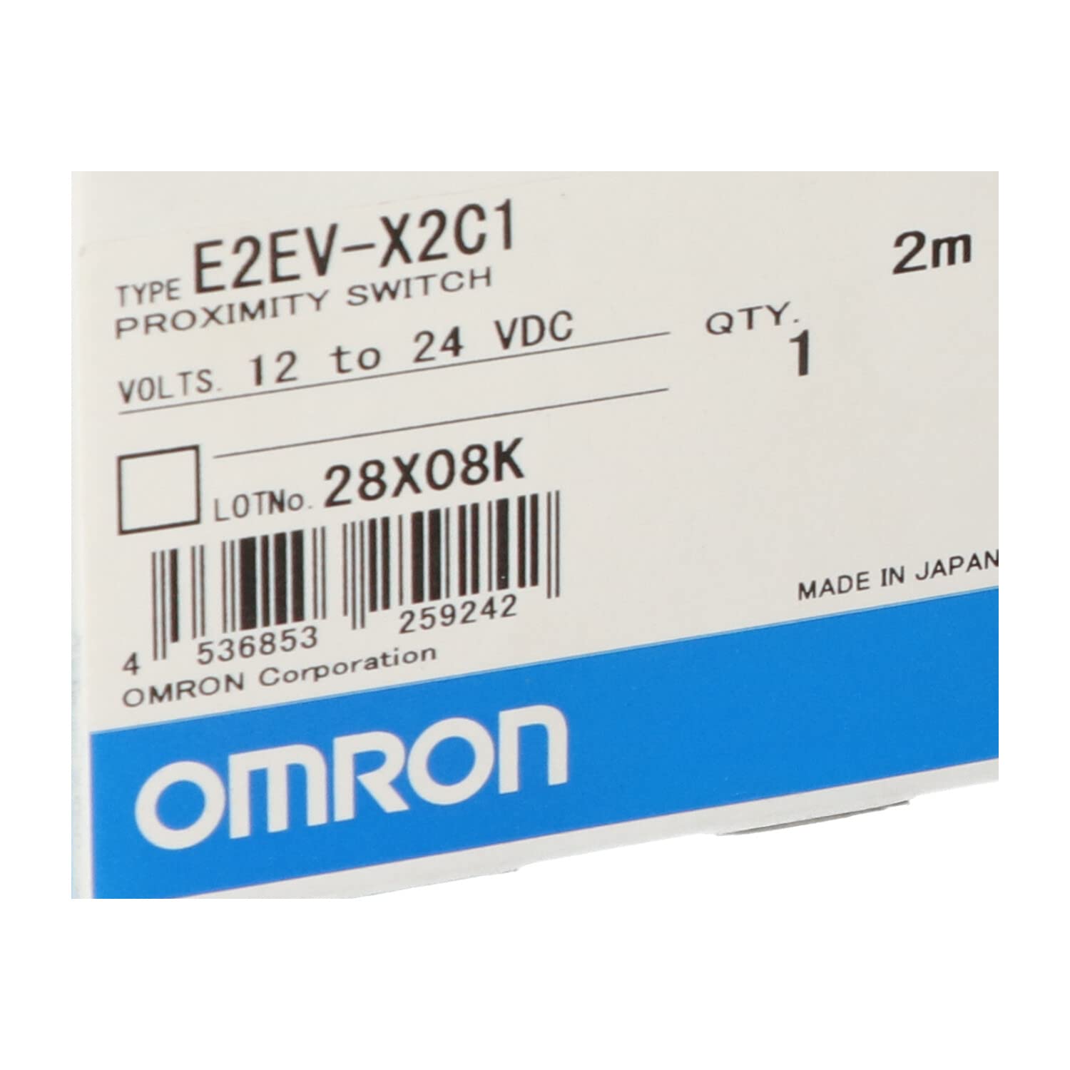 Omron E2EV-X2C1 New NFP