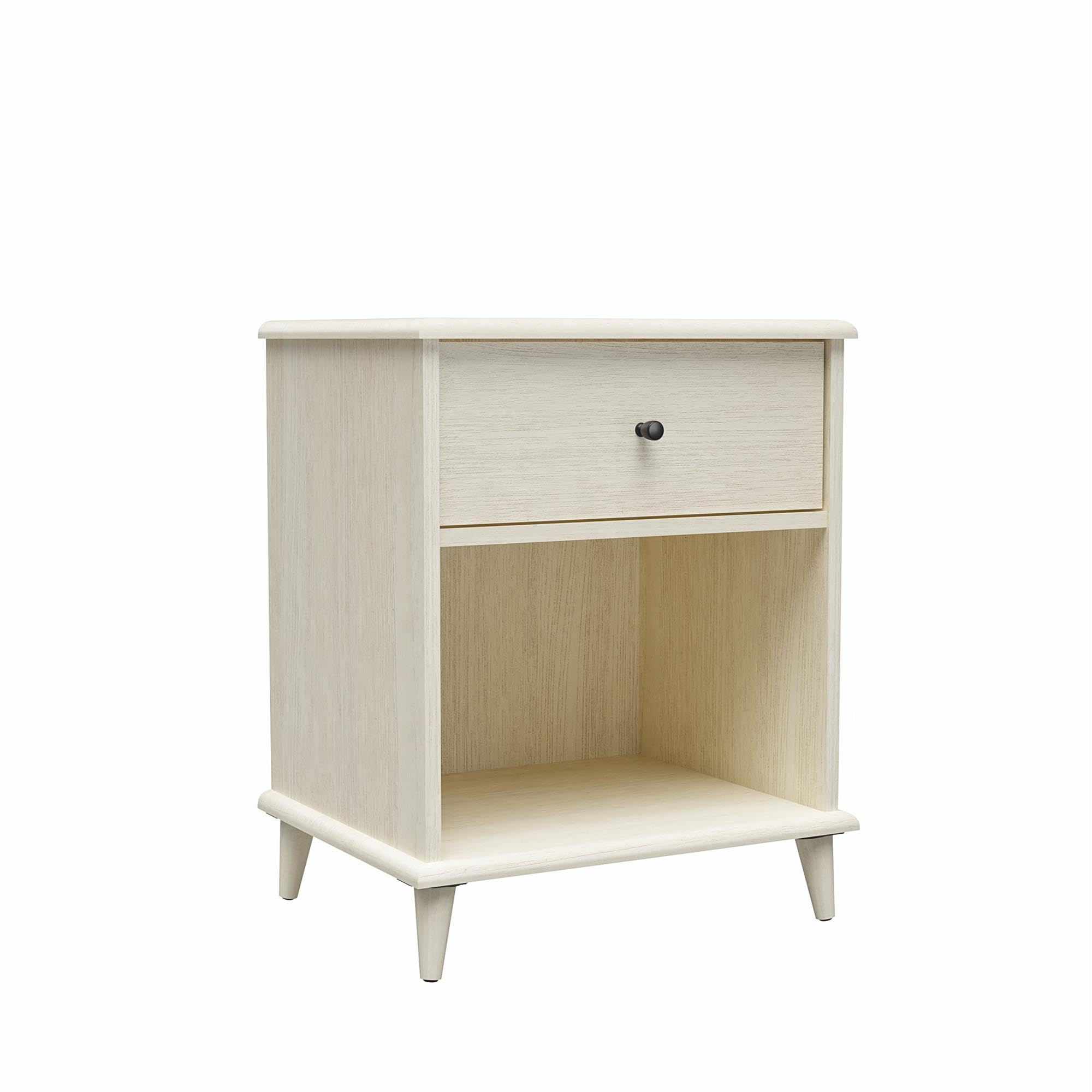 Ameriwood HomeFarnsworth Nightstand, Ivory Oak