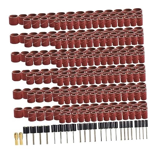 balacoo Grinding Head Rotary Tool Orbital Sander Pads Ring Bit for Woodworking Metalworking