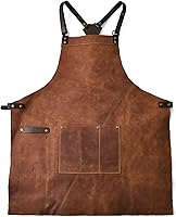 Vista 2 de GauchoLife Delantal de cuero Barista Barbero Barbacoa Barbacoa
