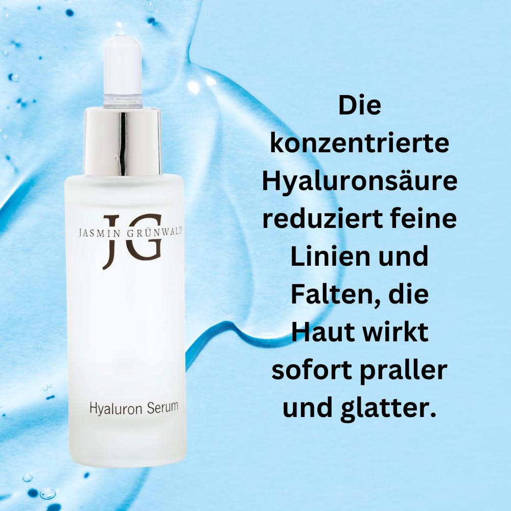 Hyaluron Serum, 30 ml – Hoch- & niedrigmolekulare Hyaluronsäure für intensive Feuchtigkeit, Soforteffekt & Anti-Aging, Vegan & ohne Parabene, Für alle Hauttypen