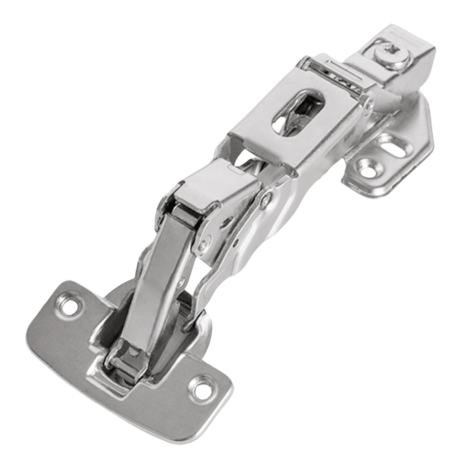 Osniyaw Multi-Coloured Wide Angle Soft Close Cabinet Hinges 165 Degree 0 Protrusion Quick Install Door Hinges With Mounting Plate For Soft Close House Hinges