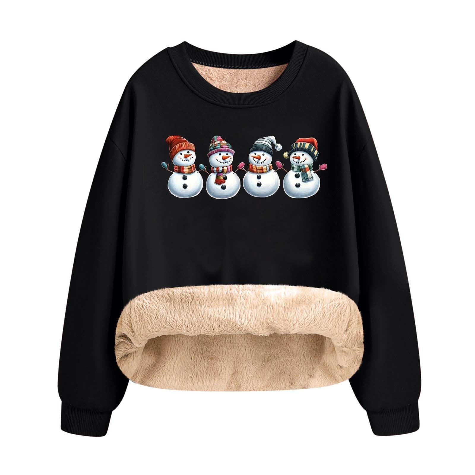 Pull à capuche doublé en polaire femme contre le froid - 7