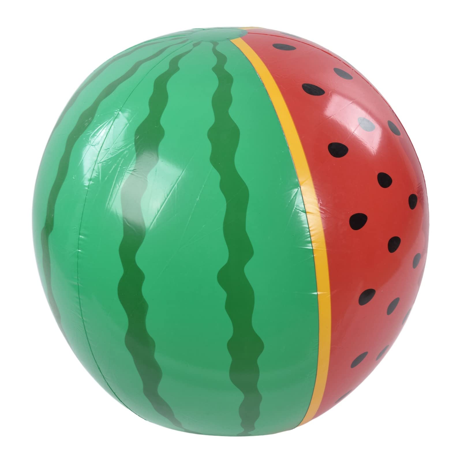 Pallone Da Spiaggia Anguria In PVC 90cm - Pallone Gonfiabile Grande Per Piscina E Mare - Design Divertente E Leggero - Ideale Per