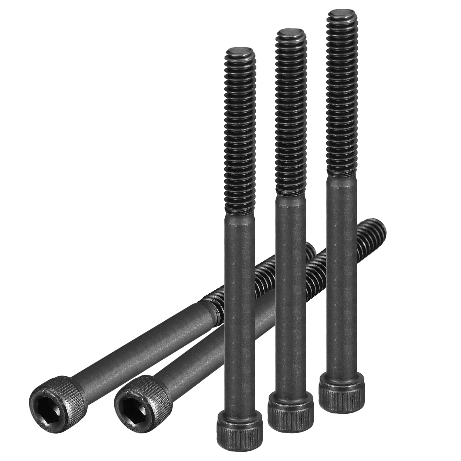 DTGN 1/4-20x3" Socket Head Cap Screws Bolts, 12Pcs 12.9 Grade Alloy Steel, Machine Hex Socket Screw, Hex Drive