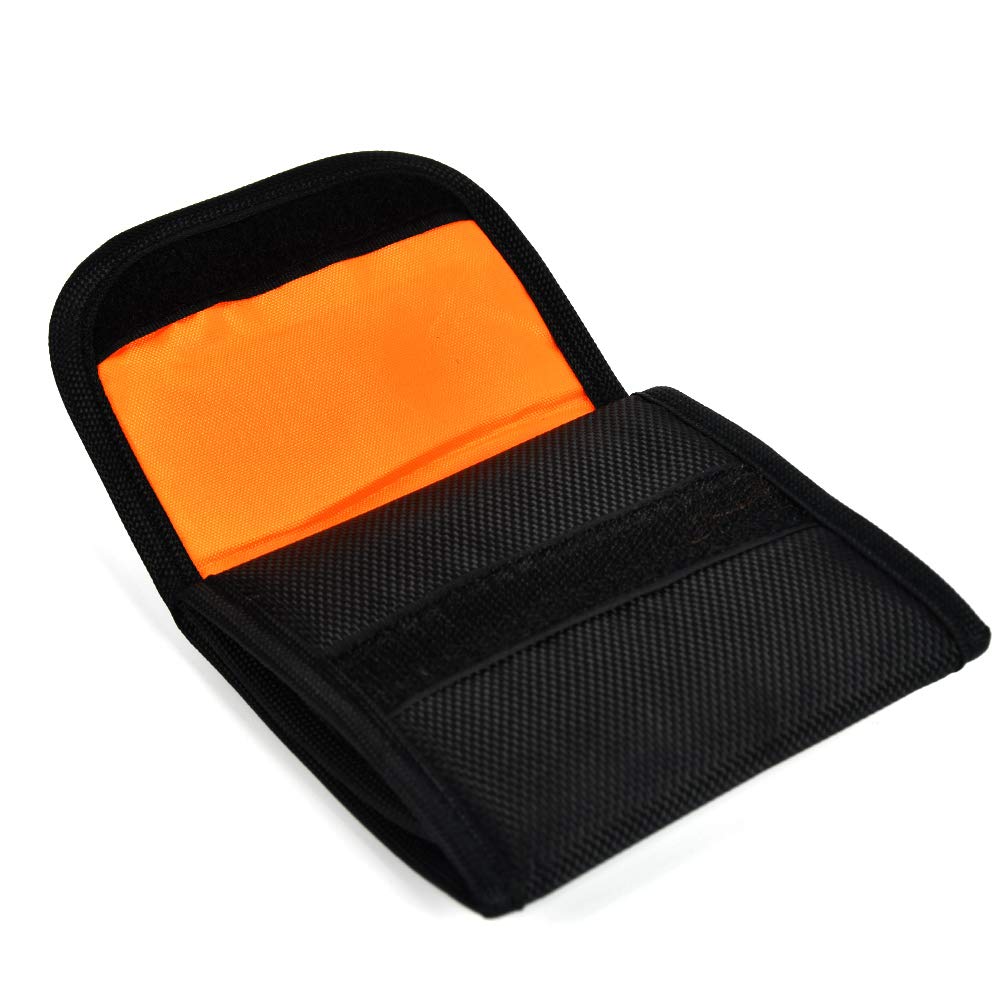 THETHO Pochette-Filtre Sac de Transport 3 Poches pour Filtres pour Appareils Photo Numériques Houss Filtres pour Stocker Tous Les Filtres Circulaires ou Carrés des Appareils Photo Numériques