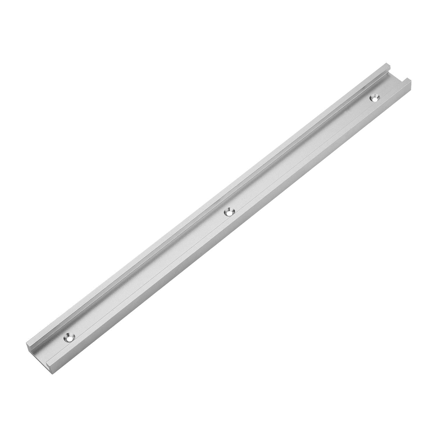 400mm Rails En T Pour Rail De Serrage, T-Track Mitre Track Jig, Fente De Fixation D'aluminium Avec Vis Autotaraudeuses Pour Scie à Tableau Routeur Table Outil De Travail Du Bois