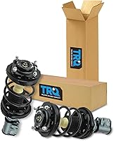 Vista 236 de TRQ - Conjunto de puntal delantero y resorte helicoidal (lados del conductor y del pasajero), para auto