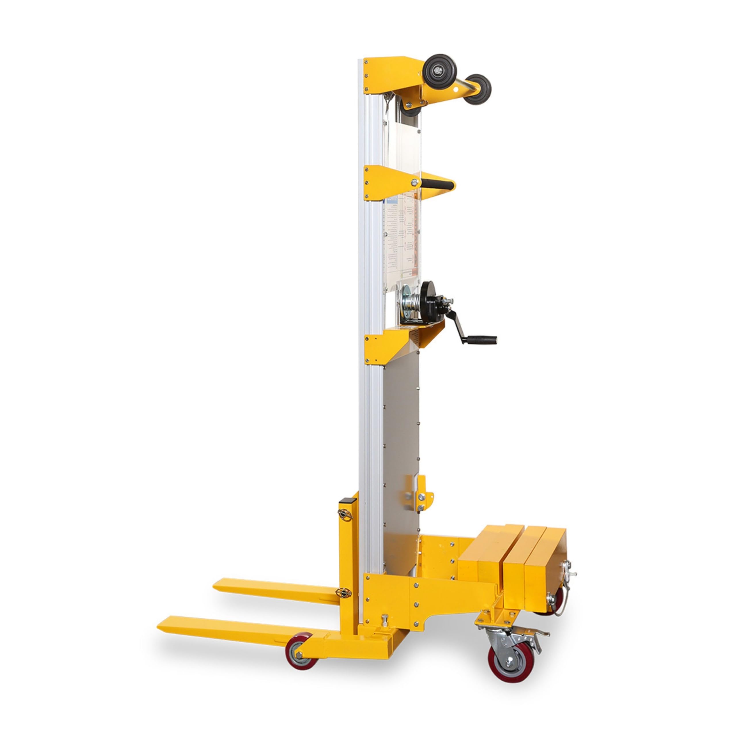 Materiallift AML181G mit Gegengewicht - 181 kg Tragkraft - 2.500 mm Hubhöhe - Handstapler