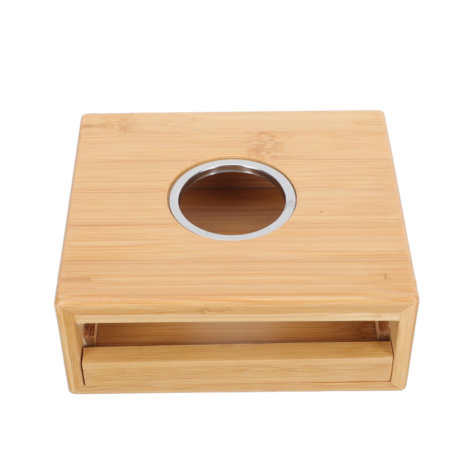 DECHOUS Chinese Tea Set Bamboo Teapot Warmer Simple Tea Warmer Teapot Candle Stand