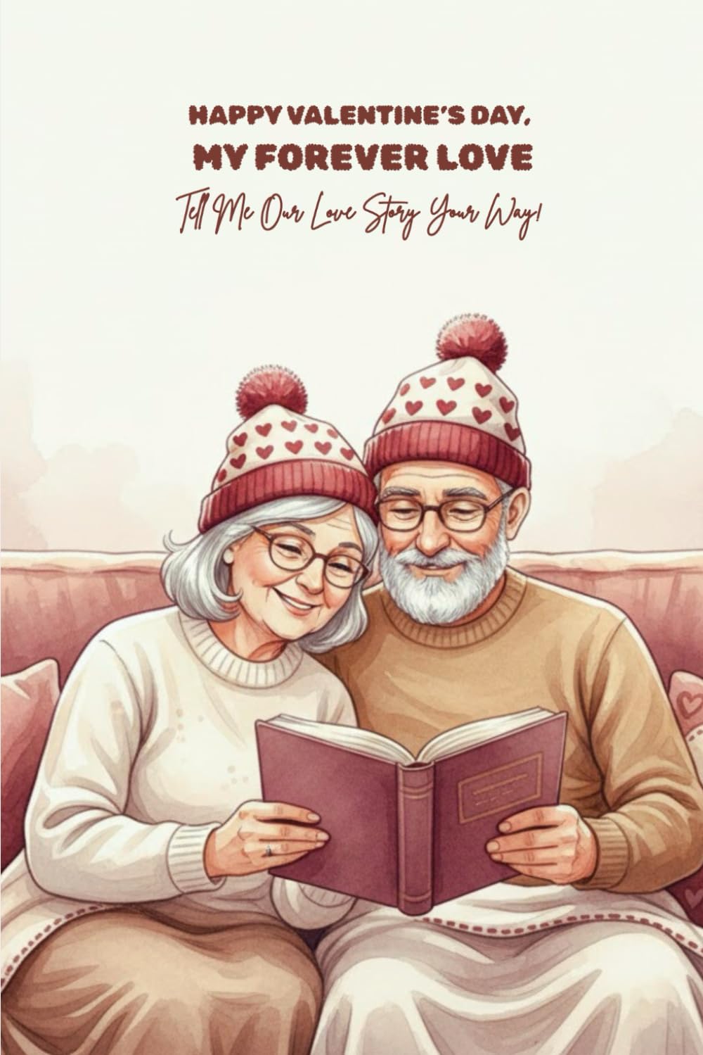 Happy Valentine’s Day, My Forever Love: A Guided Valentine Memory Journal for Older Couples to Celebrate a Lifetime of Love
