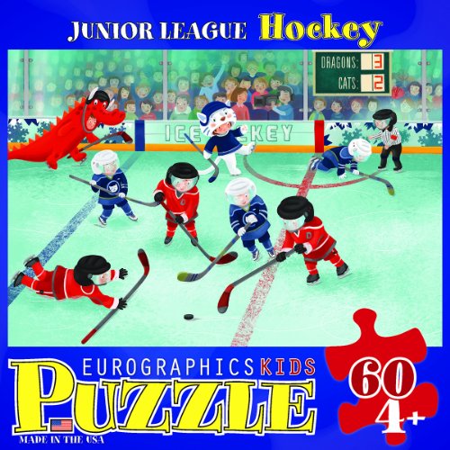 EuroGraphics Hockey Junior League Puzzle (60-Piece), Multi - Thumbnail 4