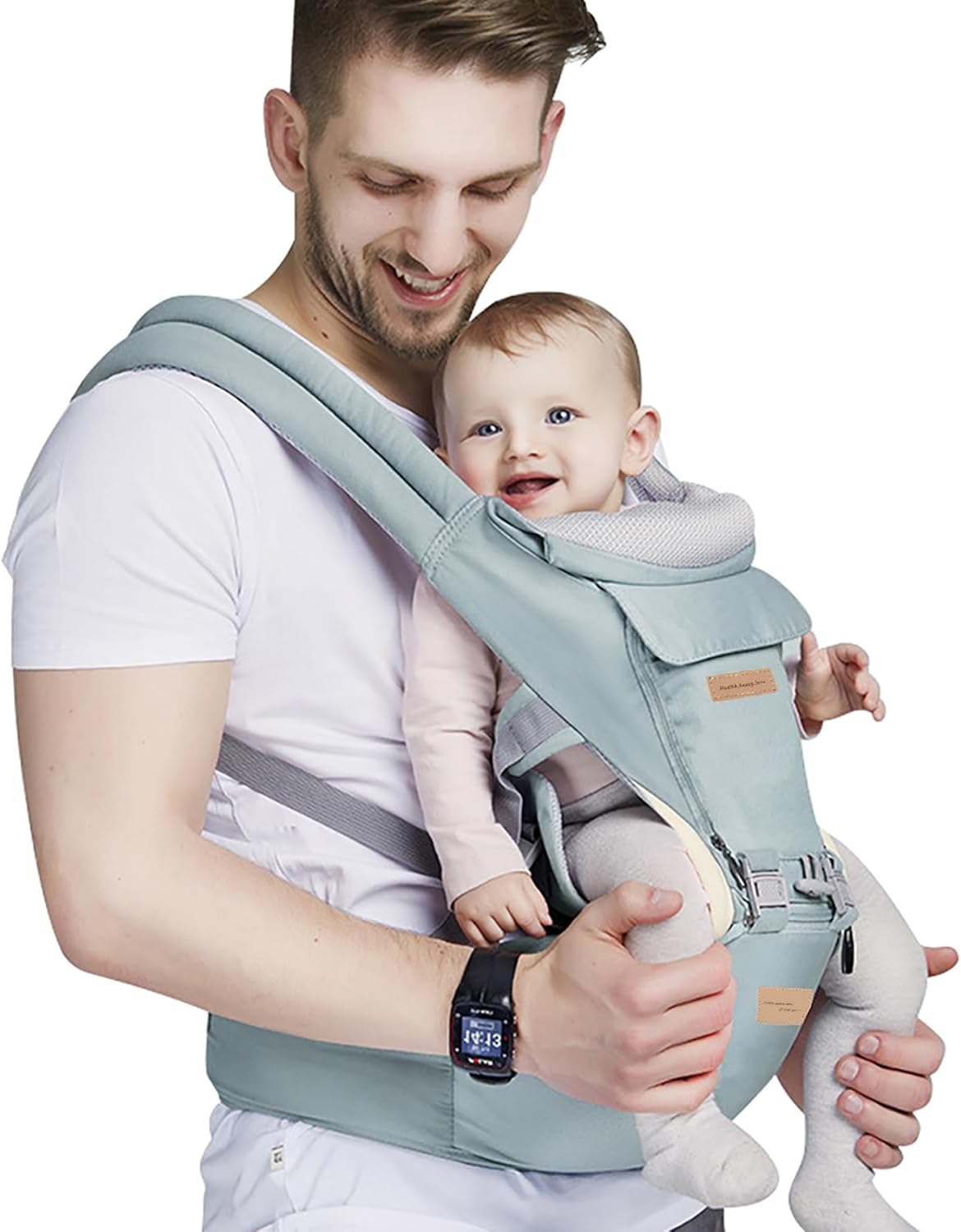 Baby Carrier, Timkos Baby Wrap Carrier 3in1 Baby Carrier with Hip