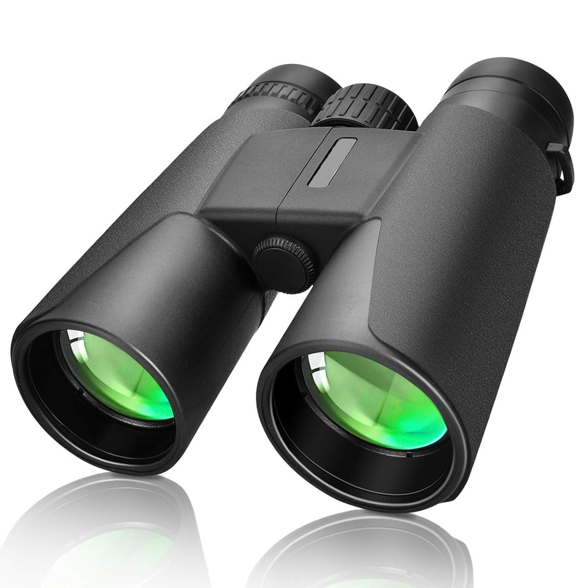 12x42 Binoculars for Adults High Powered Long Range HD BAK4 Prism Waterproof Low Light Vision Professional Binoculars for Bird Watching Hunting Hiking Travel Stargazing Cruise-image-8