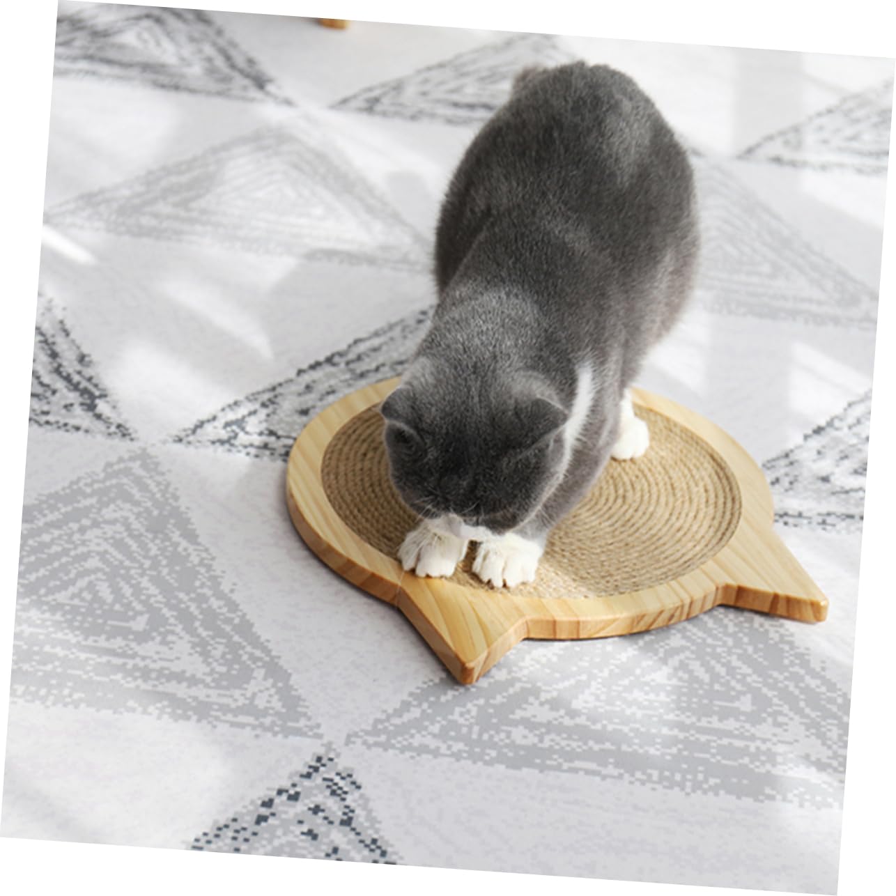 Vertikales Katzenkratzbrett Sisalbrett Kratzspielzeug für Katzen Robustes Material Katzenzubehör