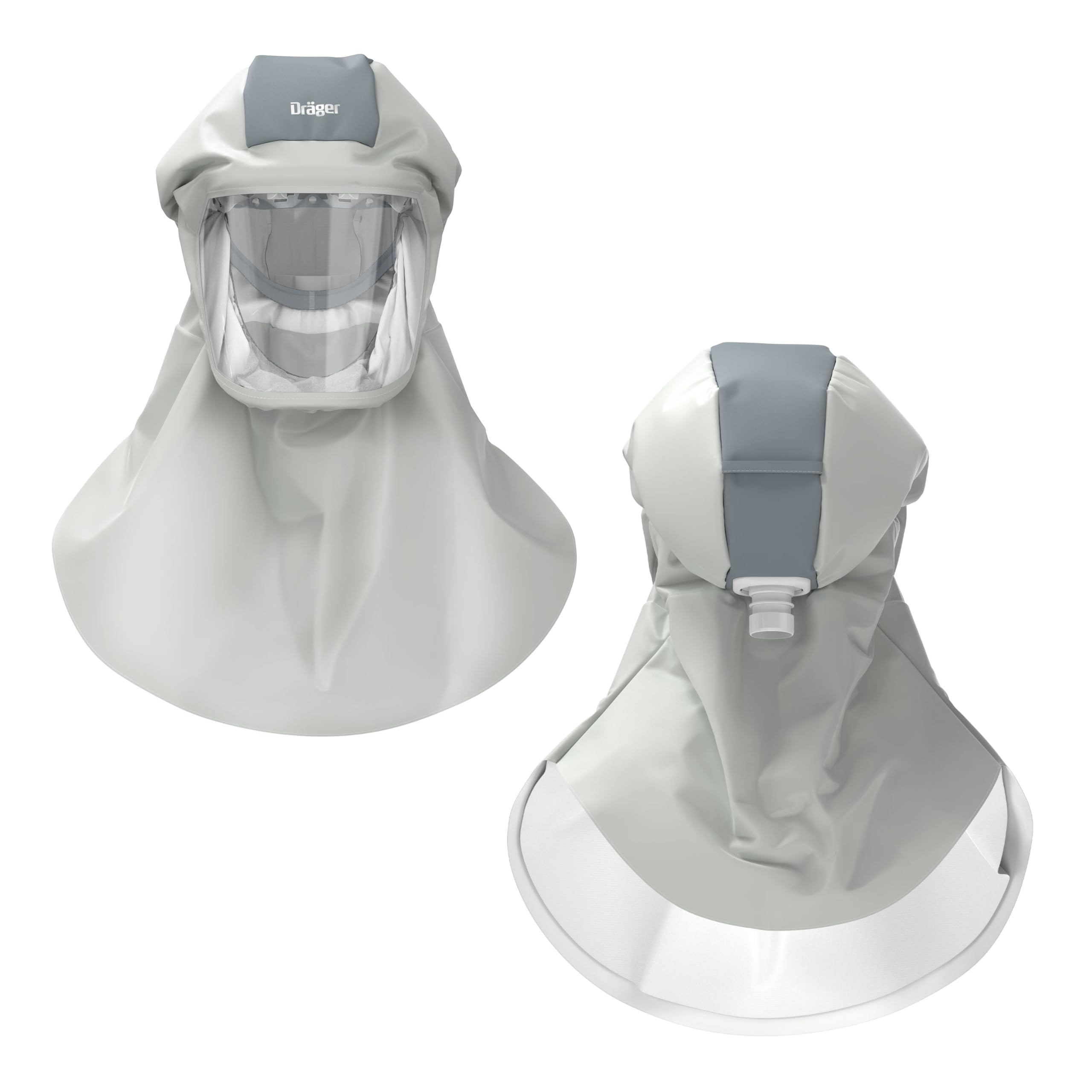 Dräger X-plore 8000 Premium capó largo, capó intercambiable de nivel de protección TH3