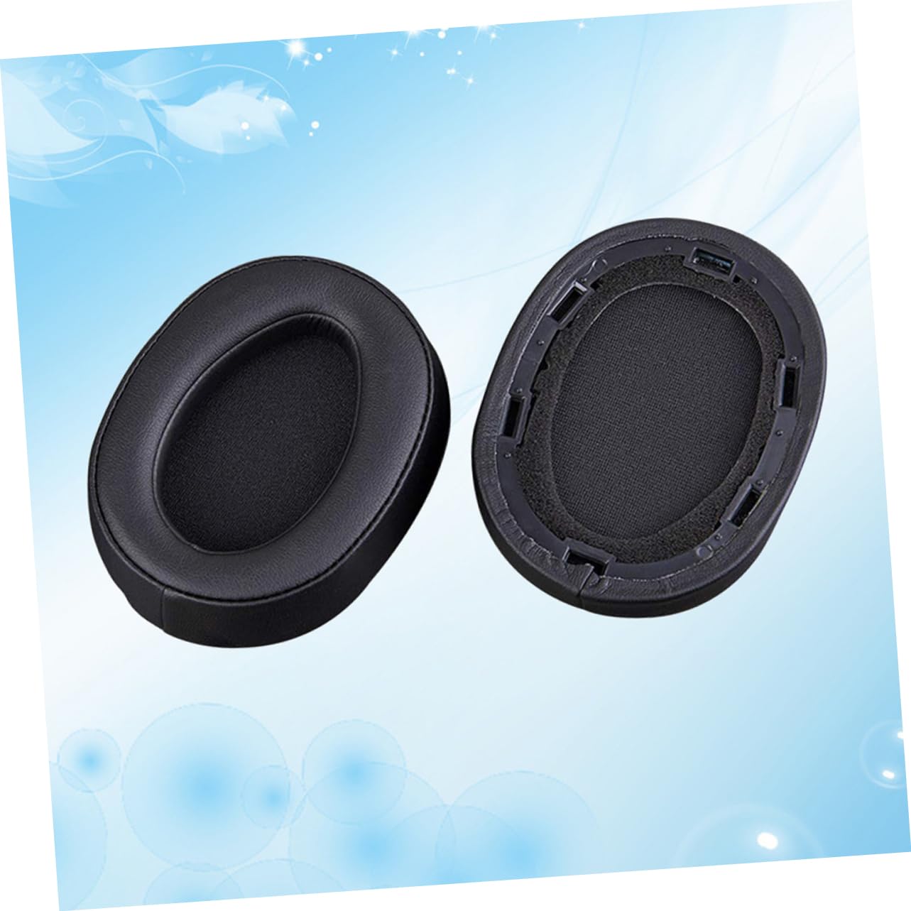 Angoily 3pièces Housse De Remplacement pour Écouteurs Mdr Coussinets Éponge Confortables Installation Facile Noir