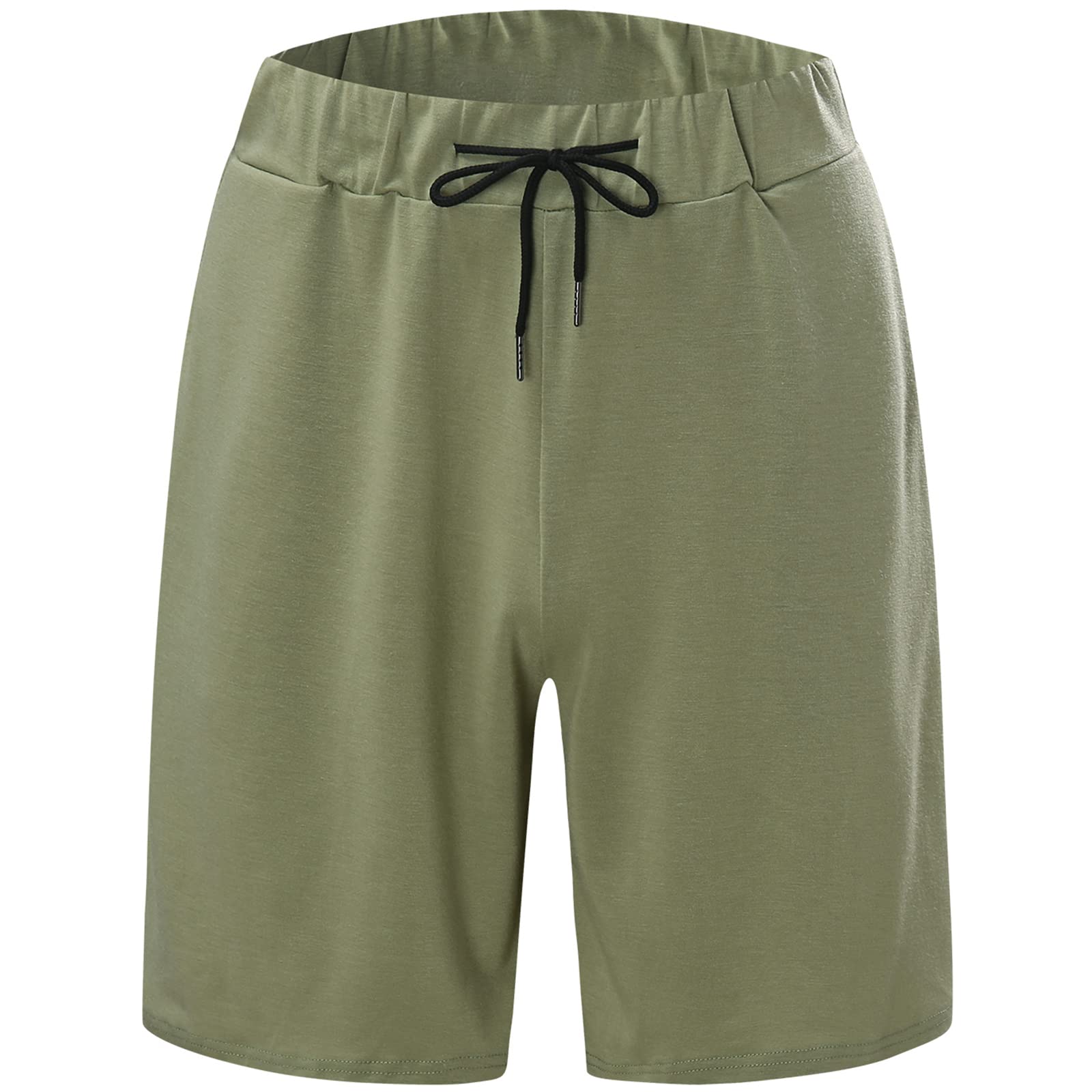 amropi Conjunto Chándal para Hombre de 2 Piezas Camiseta+Shorts Verano Deportivo Conjunto