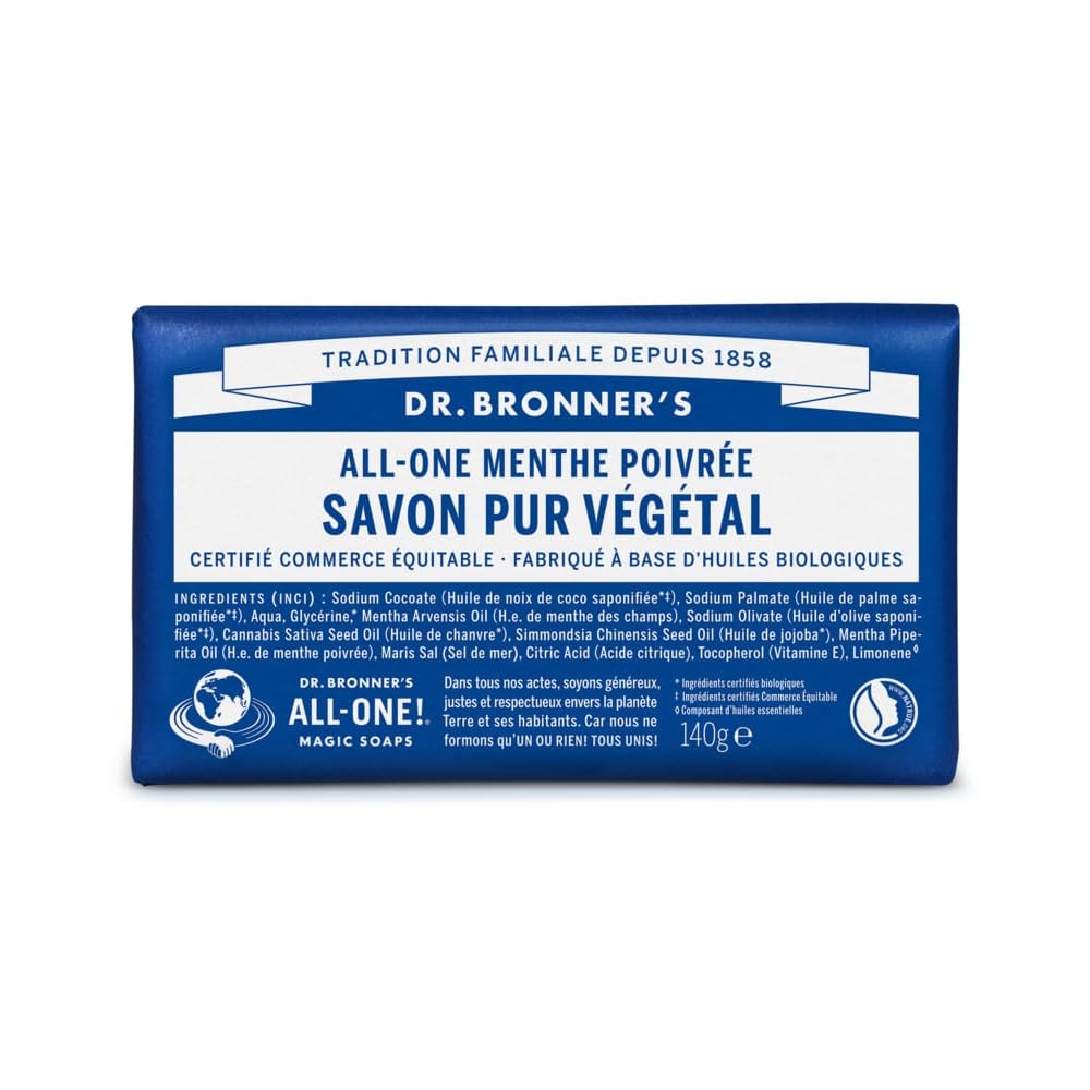 Dr Bronner's miętowy mydlany chleb miętowy 140 g
