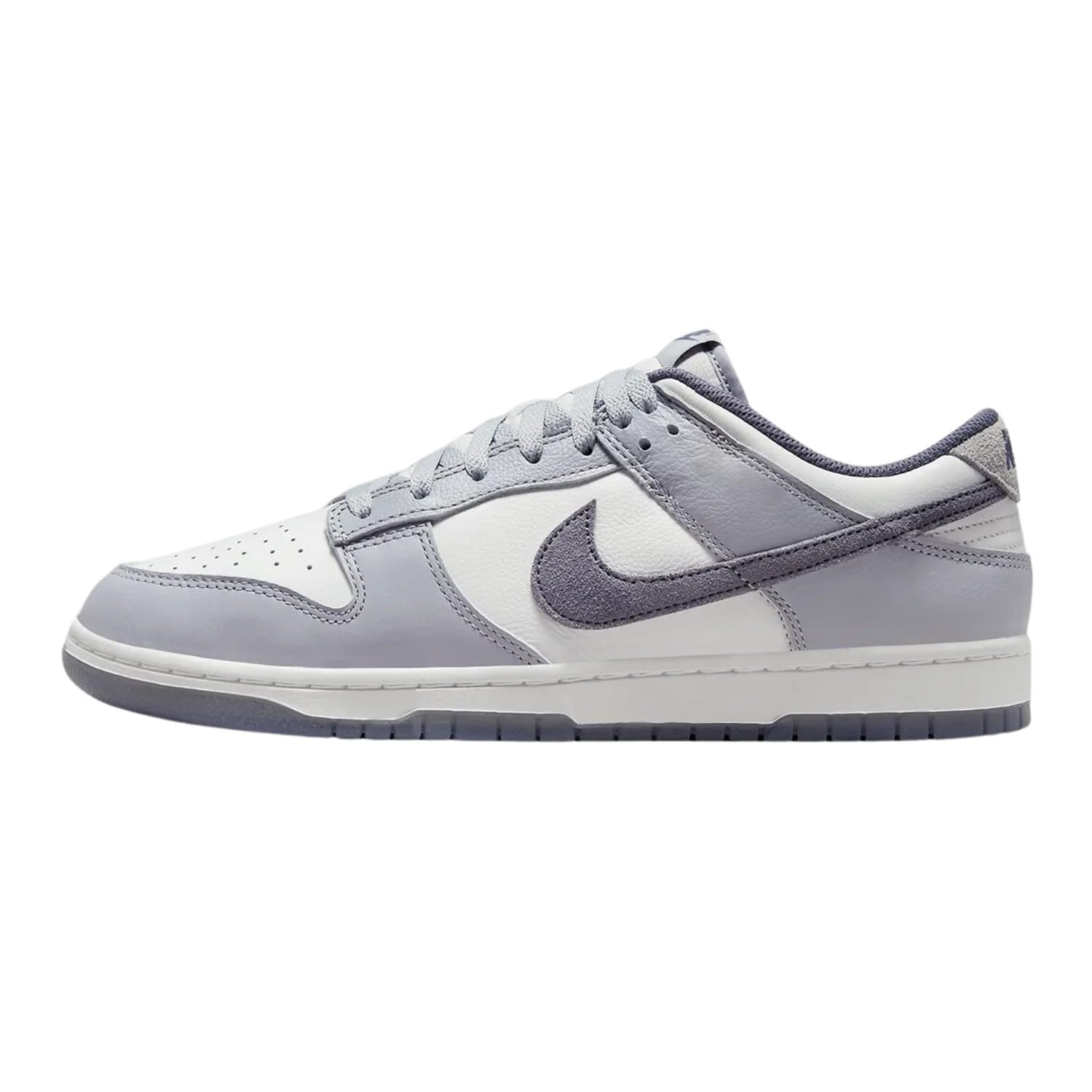 NIKE Dunk Low Retro Premium Herren Sneaker Farbe: Grau/Weiß; Größe: EUR 40.5 | US 7.5 | UK 6.5