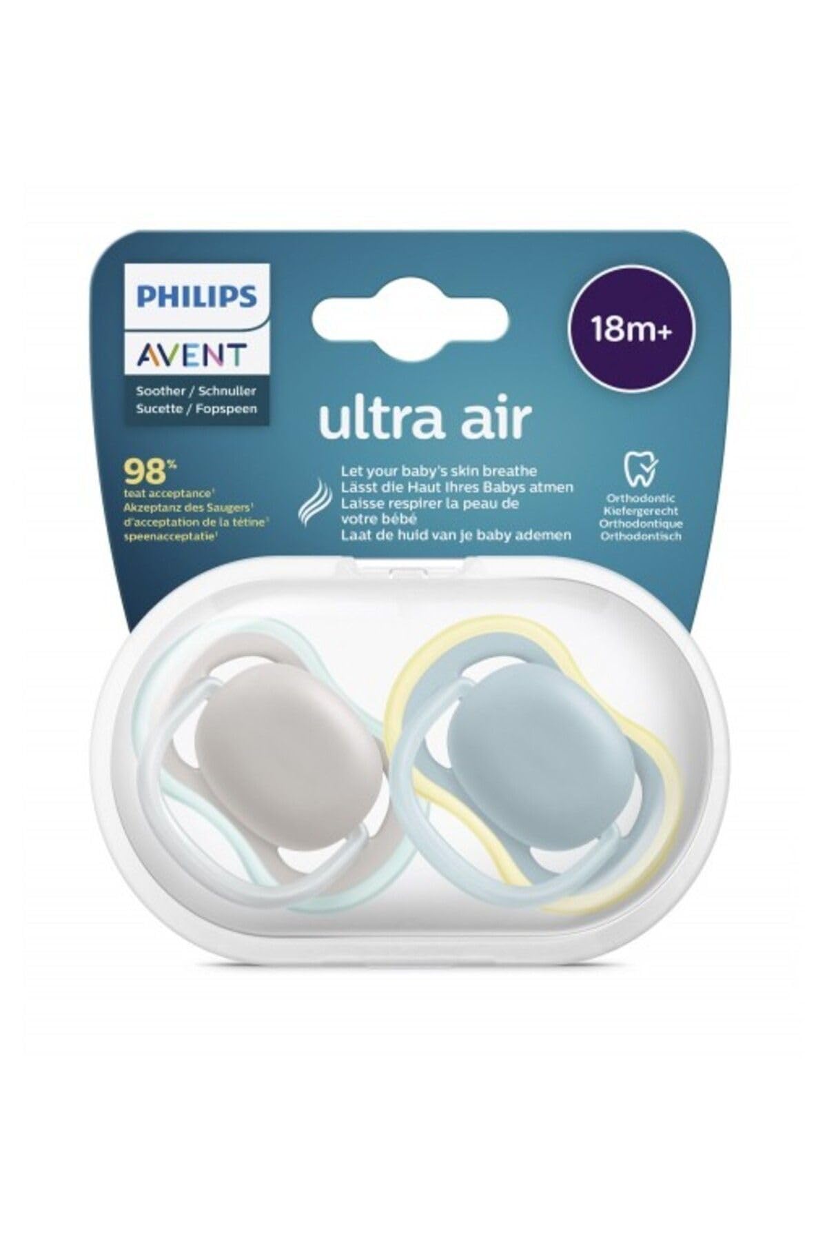 AVENT Sucettes Ultra Air 18 mois