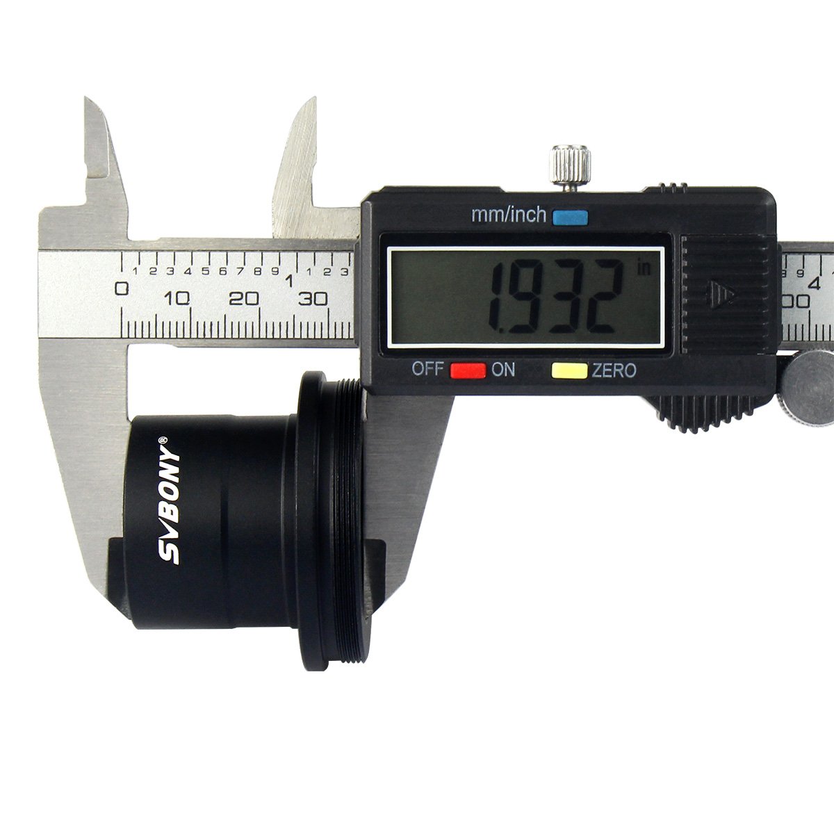 Svbony Adattatore per Fotocamera Telescopica, T e T2 1,25", Anello in Alluminio Compatibile con Canon EOS Rebel SLR DSLR