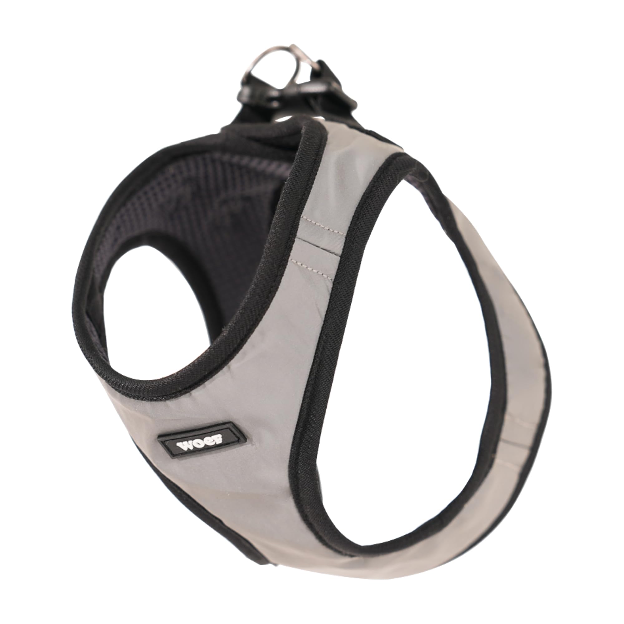 WOEF Light Reflective No Charge Needed Dog Harness Light Reflective No Pull Pet Harness Adjustable Padded Soft Vest for Small Light Up Dogs(XS,S,M) (XS)