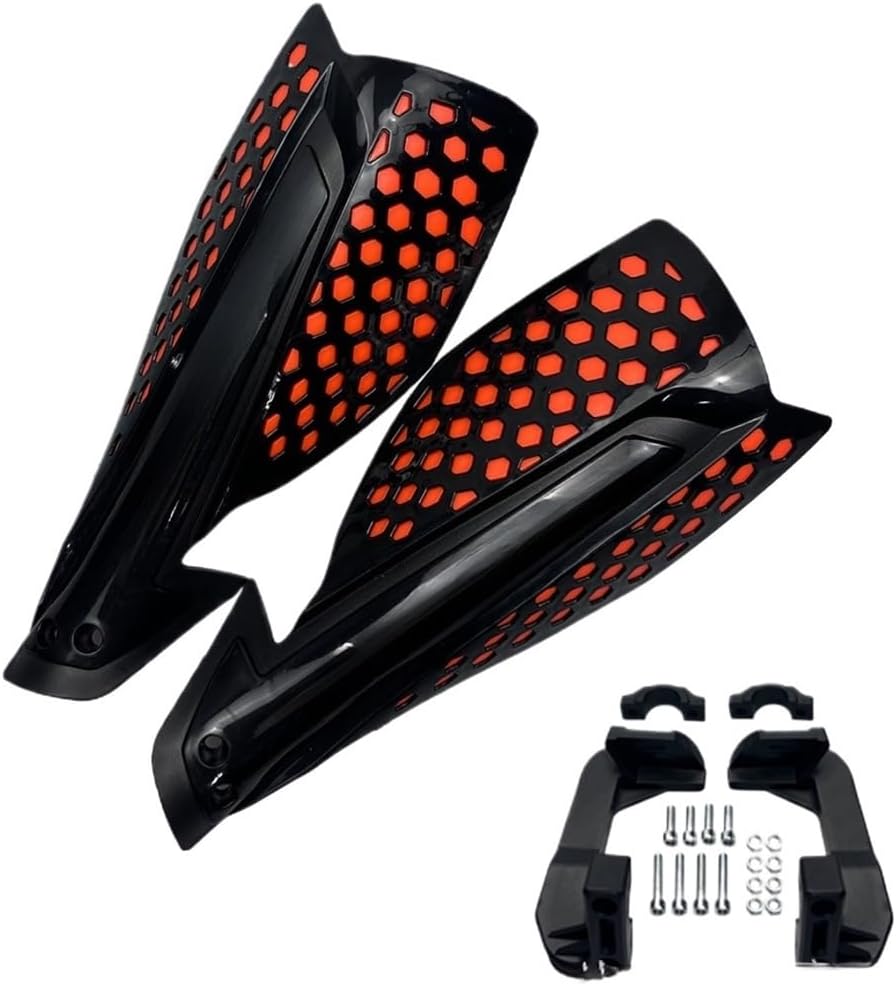 Handguard Guard Motorcycle ATV Beach Bike Modified Windshield Handguard Off-Road Vehicle Universal Double-Layer Handguard