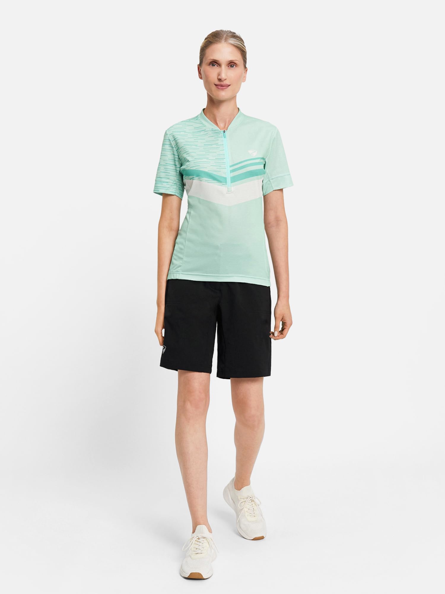 Ziener Damen Fahrrad-Shorts mit Innenhose - Mountainbike/Outdoor/Freizeit Nakoa-z