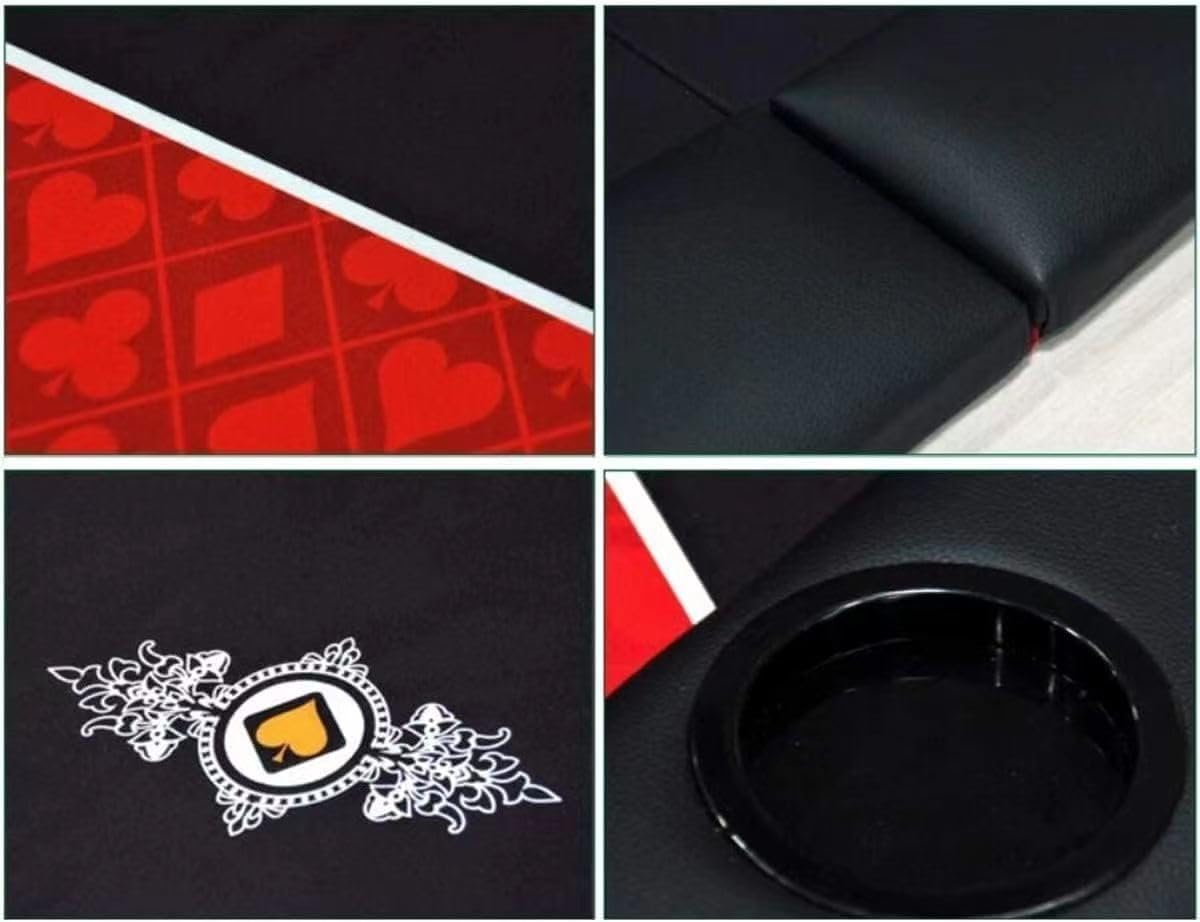 W&Berry 収納可能　折畳ポーカーテーブル　コンパクト ダイニング　収納 W&Berry 収納可能 折畳ポーカーテーブル コンパクト ダイニング 収納