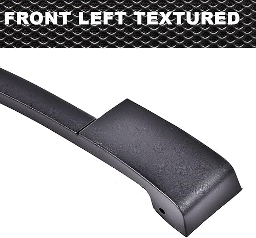 Miniatura 7 de CROSSDESIGN Guardabarros, compatible con Volkswagen Tiguan 2012-2017 delantero izquierdo texturizado plástico negro