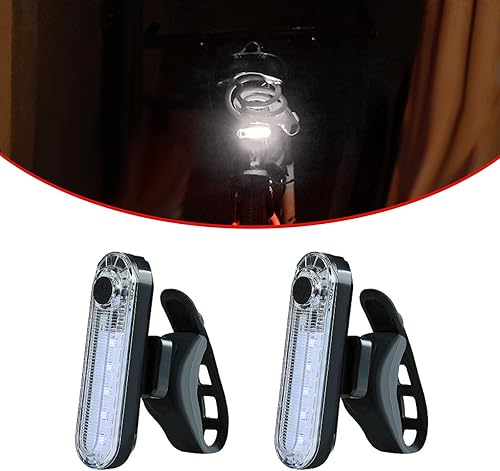 Miniatura 1 de 2 luces LED traseras para bicicleta, ultra brillantes, 4 modos, luces traseras de bicicleta, linterna de ciclismo impermeable, accesorios de