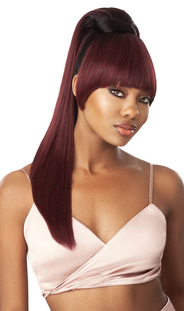 Amazon.com : Outre Ponytail and Bangs Quick Pony Bang X Pony
