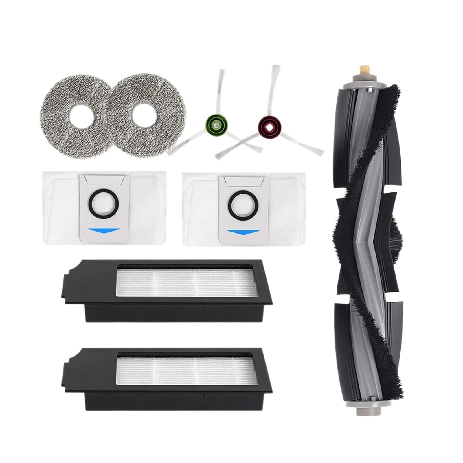 Lmrxofe 9 Pcs Replacement Kit Compatible For Ecovacs Deebot X1 Omni/Turbo T10 Omni/Turbo X1s Pro