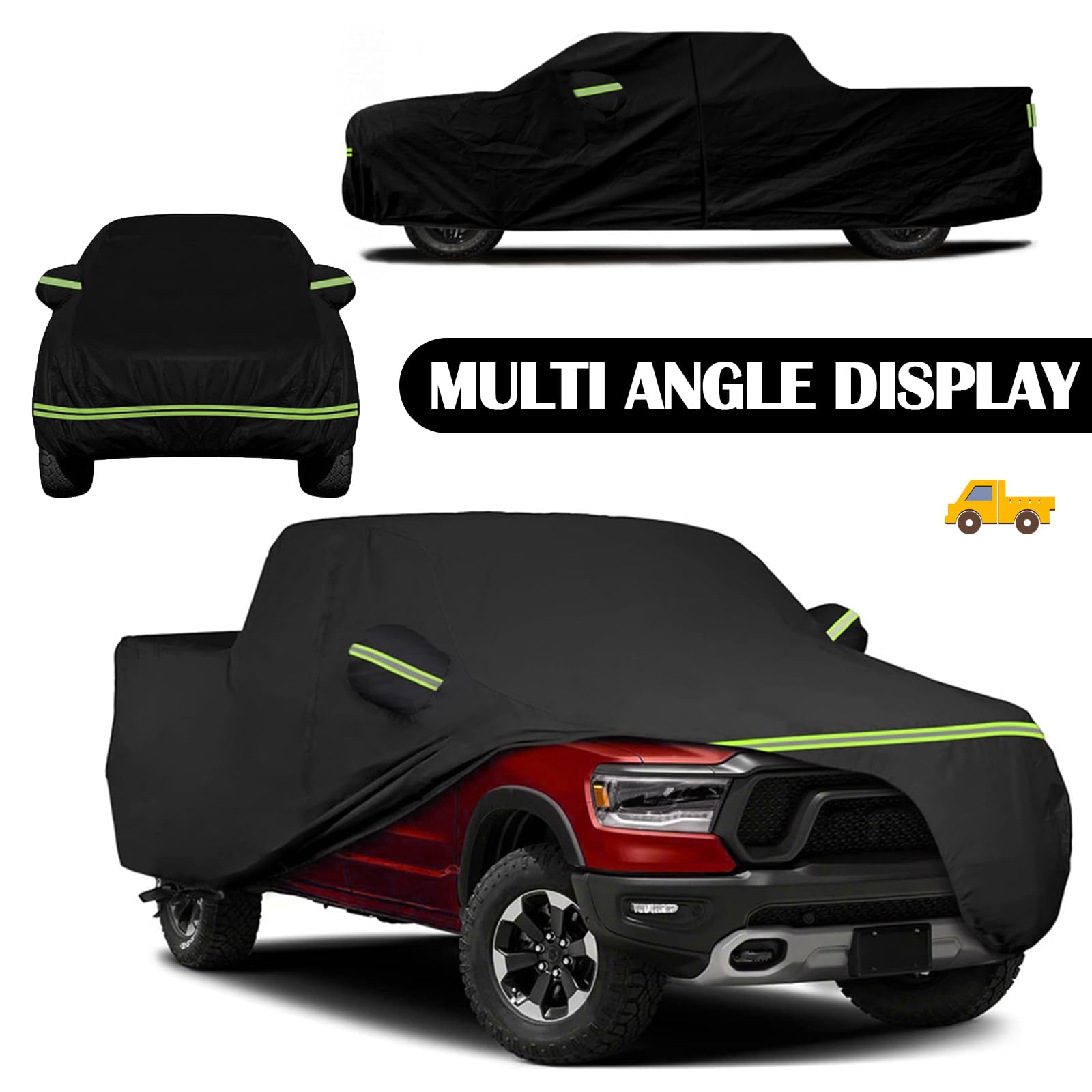 Copertura Per Auto Pick Up, Telone Per Auto Sostitutivo Per Garage Completo Per Ford Ranger Toyota Hilux Nissan Navara V-w Amarok 210d Copertura Per Esterno Impermeabile Antipolvere Telone