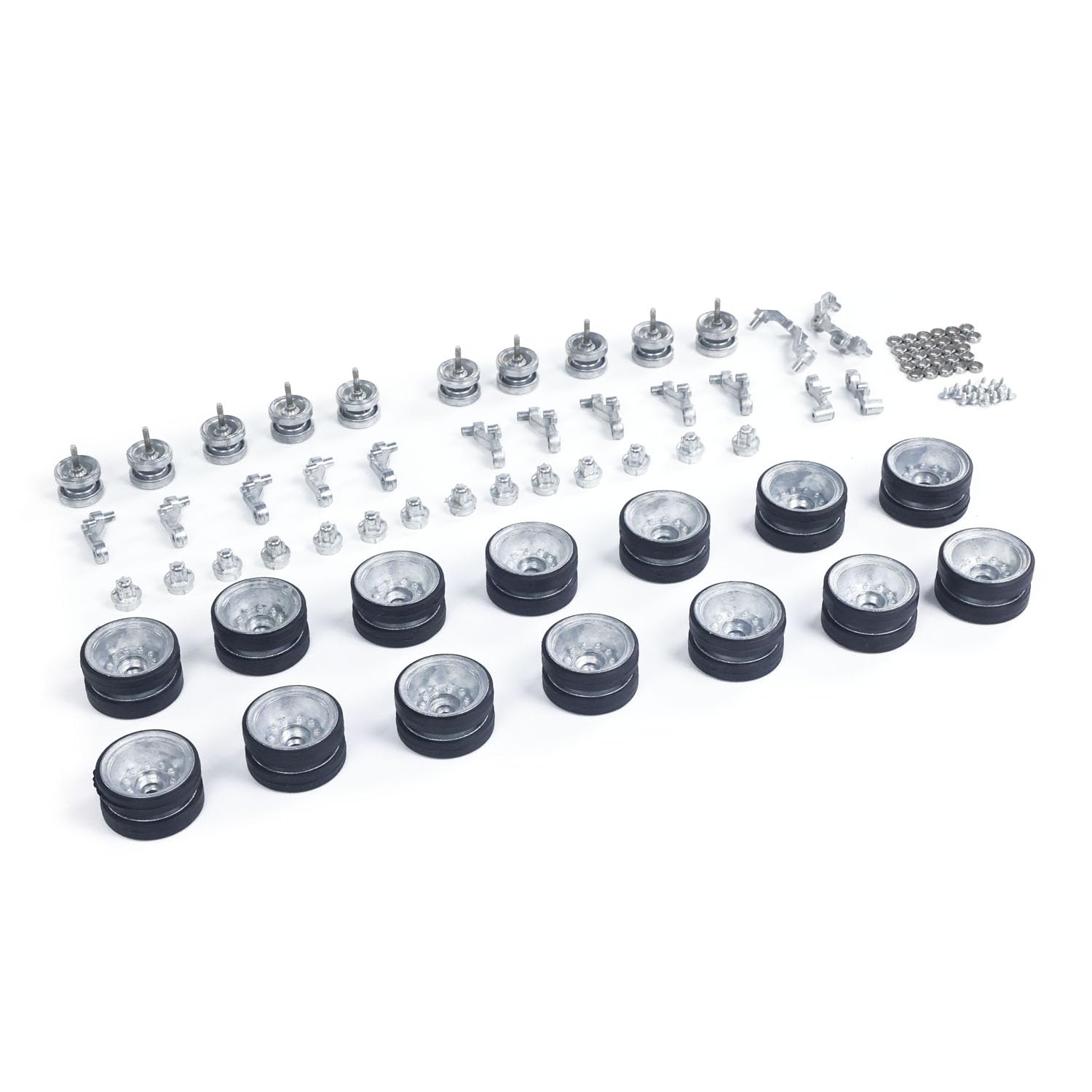 TOUCAN RC HOBBY Metal Road Wheels Suspension Arm for Henglong 1/16 RC Tank 3838 USA M26 Pershing DIY Military Armored Car