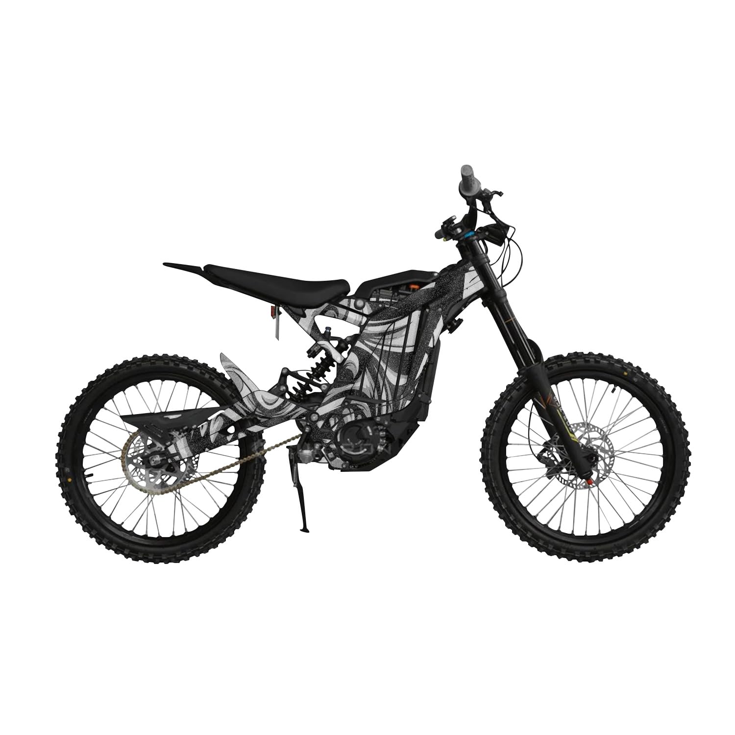 Glossy Glitter Surron Light Bee Graphics Kit Wrap - Oni Wrath - Sur-Ron Skin - Premium 3M Vinyl Protective Wrap Decal Cover - Easy to Apply | Crafted in The USA by MightySkins