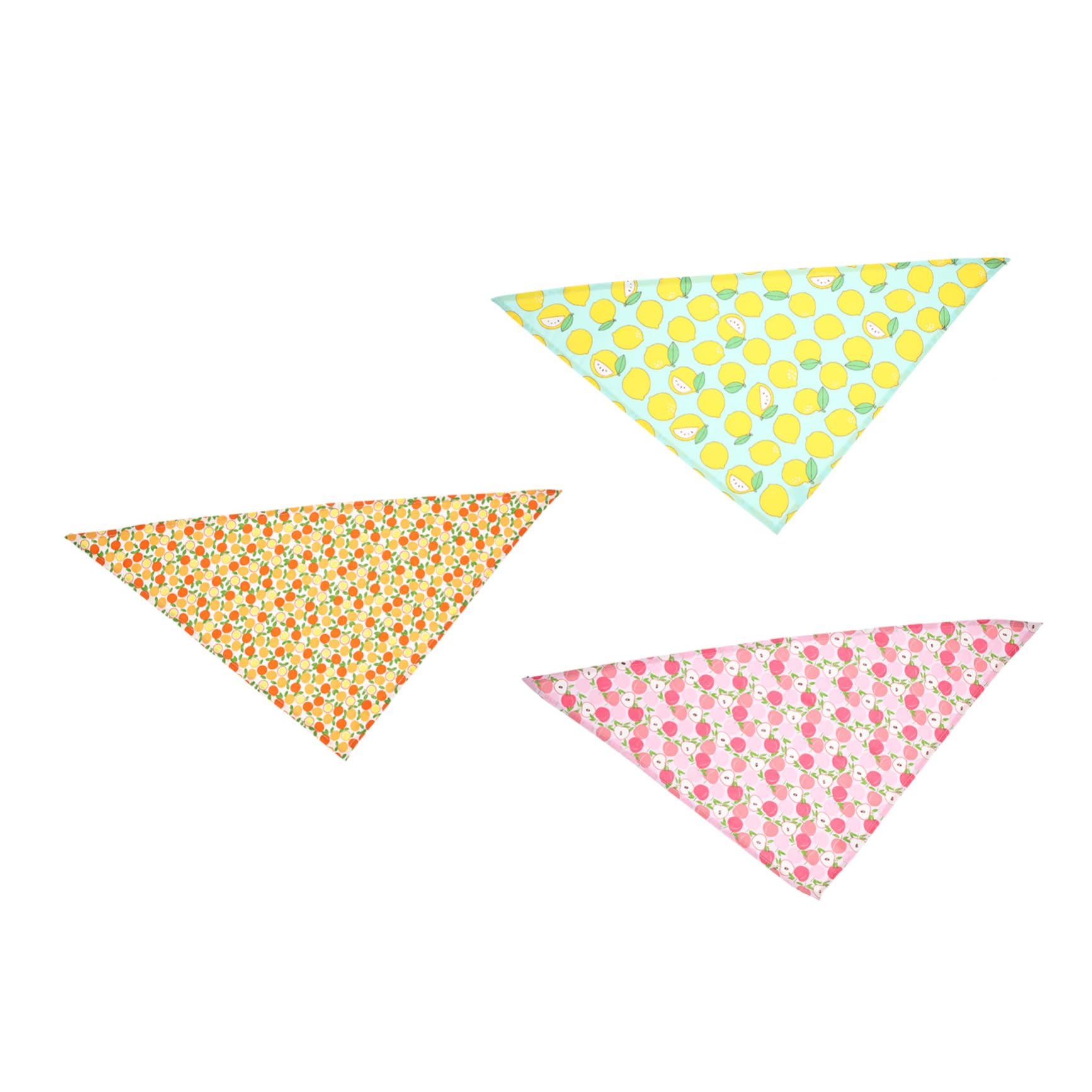 Écharpes pour animaux Kisangel : lot de 15 bandanas chats et chiens
