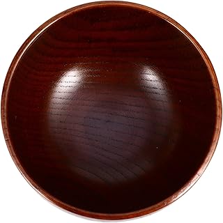 Pogonotomy Cleansing Bowl Mens Shaving Mens Mug De Afeitar para Hombres Travel Container Utensils Shaving Soap Dish Shaving Cup Man Brown, Wooden Cleansing Wooden Bowl