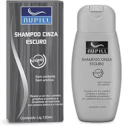 Nupill - Shampoo Cinza Nupill 120Ml Escuro