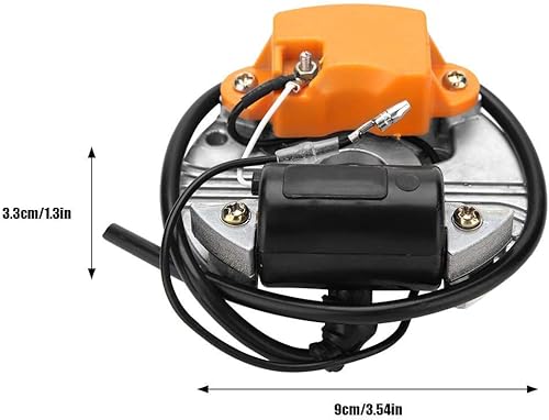 Miniatura 3 de TOPINCN Bobina de encendido de repuesto de bobina de chispa de encendido estator regulador para motosierra 070 090 1106 400 0705 1106 404 3210